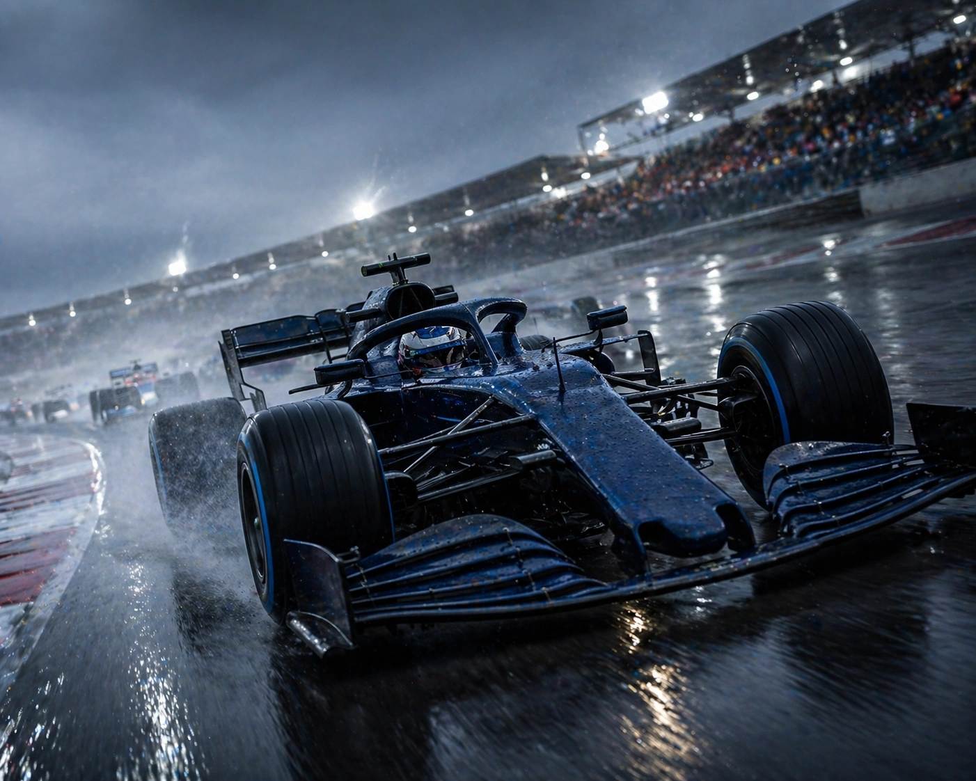 Formule 1 race actie
